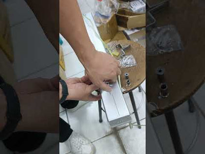 FSL 18W LED Linear Suspension Light 220V Cool White 4000K 1300 Lm Aluminum IP20 120 Beam Angle SSPL3C-18 600mm x 70mm x 70mm Pendant Mounting