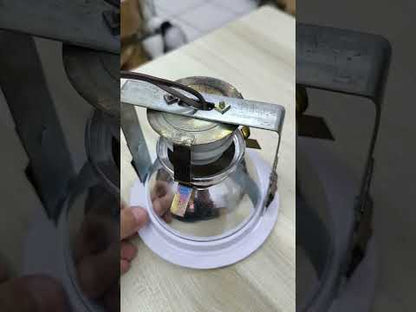 5.5 Inches Downlight Fixture E27 with White Boarder 4 Inches Cut Out