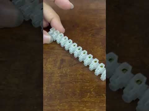 Grippes 5A 12 Pairs  PVC Terminal Block (5Pcs)