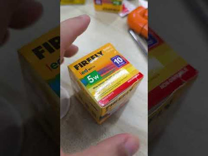 Firefly 5W MR-16 LED Warm White 3000K GU10 220V, MR16 5W LED WW 220V AC GU10