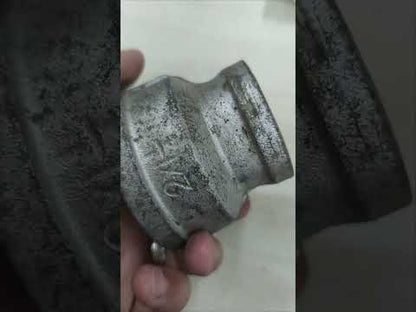 Water Pipe Reducer 2 Inches Female to 1 1/4 Female