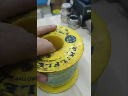 Philflex Autowire AWG 10 (5.5mm) Automotive Wire Auto Wire Yellow 30 Meters Per Roll