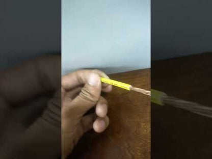 Royu 5.5mm Stranded Wire AWG 10/7 Pre Cut THHN/THWN (1 Meter) Red