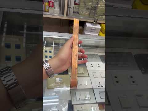 Copper Bus Bar 0.47cm x 2.5cm x 30cm Electx Electrical Supply