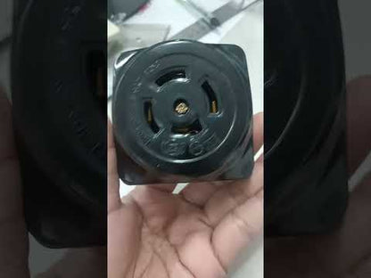 Grippes 20A 3P+E 220V Twist Lock Outlet Surface Type LK2420K-1