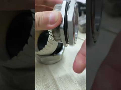 Wixim Stainless Cable Gland 38-44mm PGM-48 Series Nickle Plated Brass