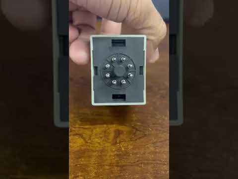 Anly AH3NB Analogue Timer Relay 220V, Multi Settings 8 Pins 3 Secs, 3 Mins to 30 Secs, And 30 Mins