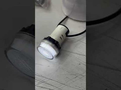 LED Indicator Lamp 22mm 24V (Sassin) Pilot Light WHITE