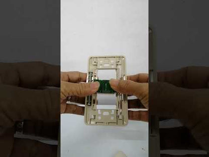 Omni Classis Series 1 Gang 3 Way Switch 16A 250V with Plate Cover WEP-101+WES-223