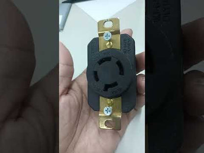 Grippes 20A Twist Lock Outlet 3P+E (4P) 250V Grippes (NEMA L15) WJ6421B, Twistlock Electx Electrical SUpply