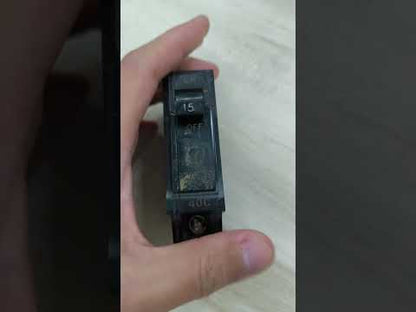 GE 15A 1P 10KAIC 220V Circuit Breaker Plug in Type TQL1450B for Safety Overload 1 Pole Design