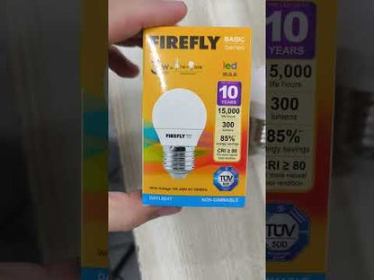 Firefly 3W LED Bulb E27 220V 6500K Daylight EBI103DL