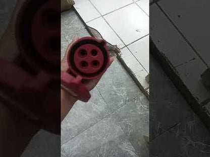 Sassin 32A 3P+E Industrial Outlet 6h 4Pins 380-415V IP44 Cord Connector Type IEC309-2 #124 3SP2-224 Electx Electrical Supply