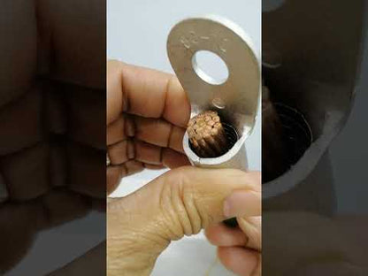 Local Short Barrel 1 Hole Terminal Lugs for 80mm² to 100mm² Wire size 10mm stud size