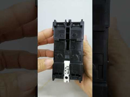 Fuji MCCB Molded Case Circuit Breaker BW32SAG-CE 10A 2Pole 5kAIC@230VAC, 2.5kAIC@380/440VAC, 1.5kAIC@500VAC Dimension 50(W)x 100(H)x 60(D)