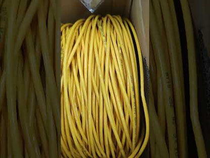 Comscope CAT6 UTP 300 Meters 1 Roll , LAN Cable, Ethernet Cable, Data Cable, Internet Cable, CAT 6 Cable AWG 24 Solid 4 Pairs Yellow