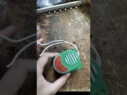 America Metallic Buzzer Oval Type Green 220V Electx Electrical Supply