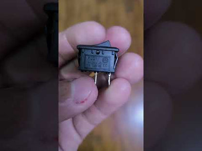 Rocker Switch SPST Small 3A 125VAC (3PCS)