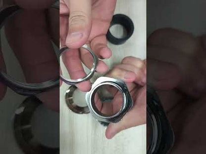 McGill Stainless Steel Cable Gland 22-32mm, M40 M Series Nickle Plated Brass