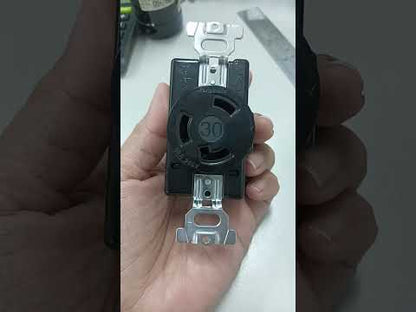 Panasonic 30A Twist Lock Outlet 2P+E (3P) 250V (NEMA L6) WF2330, Twistlock Outlet 30A 2P+E (3P)