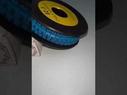 Grippes (R) Cable Marker 5.0mm to 7.2mm (350pcs) Blue    EC-3B(R)