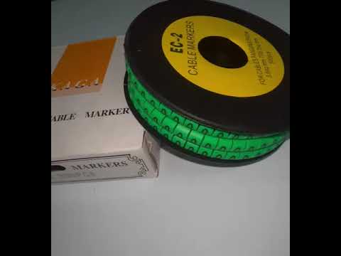 Grippes (0) Cable Marker 3.6mm to 5.2mm 500pcs EC-2G