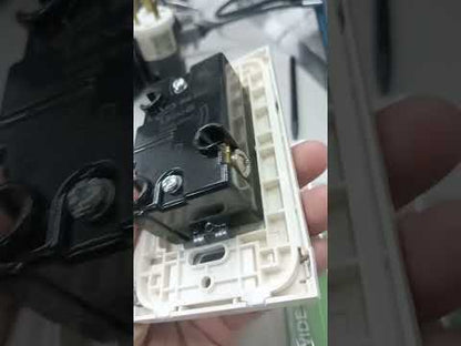 Omni 30A Twistlock Outlet with Plate Cover 220V 2P+E  WWG-30HD High Power Heavy Duty Outlet with Plate