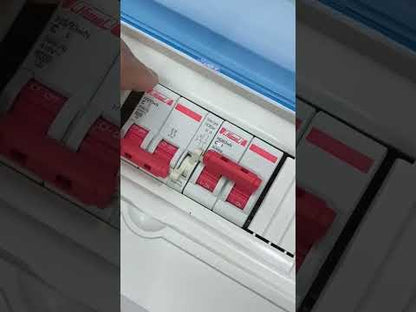 Himel MTS 63A 2 Pole 6KAIC 220V with PVC Enclosure ZY ZY5-8WAYSFT/2XHDB3WN2C63+HDB3W63HS