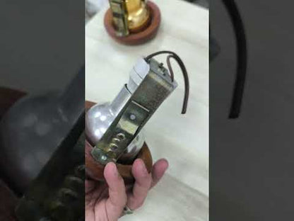 3 1/2 Down Light Wooden Fixture E27 Silver Reflector, 3.5 inches Downlight Fixture Silver Reflector