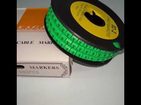 Grippes (Y) Cable Marker 3.6mm to 5.2mm 500pcs EC-2G