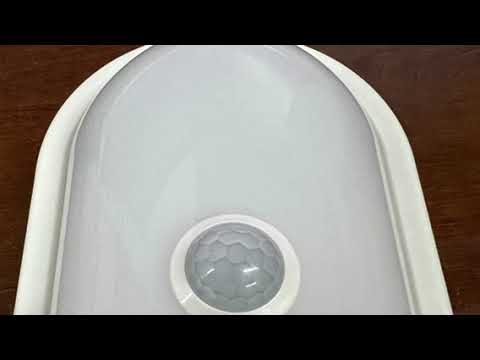 Shuta 18W Motion Sensor LED Light Oval 220V Daylight 6500K