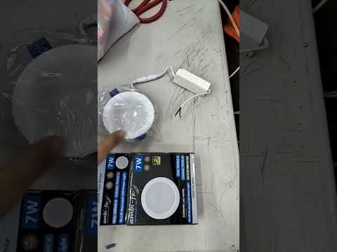 Ambi-fx Led Downlight 7W size 100mm cutout 75mm Cool White 6000K