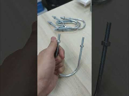 McGill 1/4 x 2 U-Bolt Zinc Plated MGUBLT1/4-2