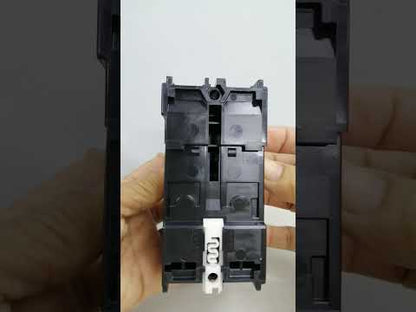 Fuji MCCB Molded Case Circuit Breaker BW50EAG-CE 50A 2Pole 5kAIC@230VAC, 2.5kAIC@380/440VAC, 1.5kAIC@500VAC Dimension (mm )50(W)x 100(H)x 60(D)