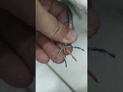 AMP CAT5e UTP LAN Cable 300 Meters, CAT5, Internet Cable, Data Cable, Ethernet Cable 1 Roll 300 meters per roll 8 solid wire 24AWG 4 Pairs Gray