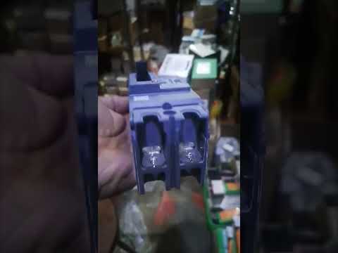 Schneider 25A 2 Pole Breaker Industrial Easy Pact Single Phase Industrial Circuit Breaker EZC100H2025 25KAIC 250V MCCB Electx Electrical Supply