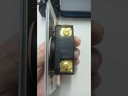 Grippes 30A Twist Lock Outlet with Stainless Plate 4P 3P+E 250V (NEMA L6) WJ6436B and 9221 Electx Electrical Supply