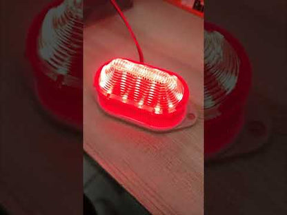 Red LED Warning Light, Blinker Light, Industrial Warning Lamp 12V DC