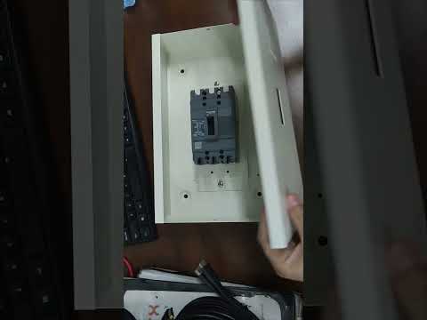 Schneider 80A 3P 10KAIC 220V Industrial Circuit Breaker MCCB with Nema 1 Enclosure EZC100H3080