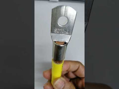 Sassin Terminal Lugs Crimp Type Short Barrel Lug 60mm Wire Size  8mm Stud Size