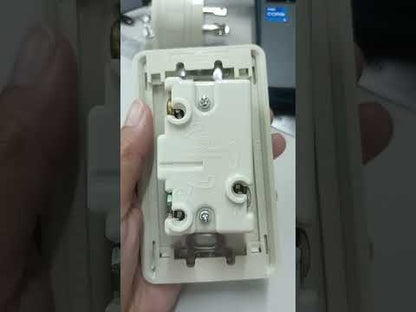 Panasonic 30A Twistlock Outlet with Plate Cover 2P+E Electx Electrical Supply