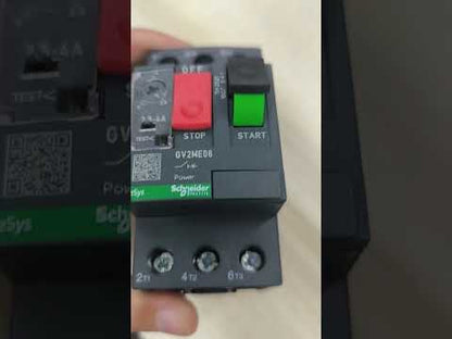 Schneider Motor Protection Circuit Breaker TeSys 3 Phase 2.5A to 4A Max 690V GV2ME08