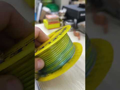 Philflex Auto Wire AWG 16 ( 1.25mm) Automotive Wire  Auto Wire Yellow 30 Meters 1 Roll