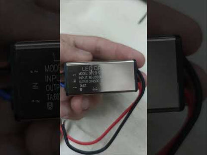 10W LED Driver Input 85V 265V AC  Output 22-38V DC 300mA SMD LED Chip