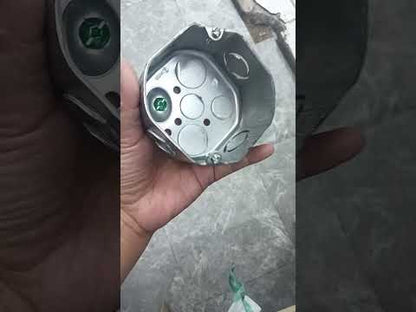 McGill Metal Junction Box  Gauge 16 4X4