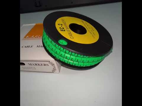 Grippes (L) Cable Marker 3.6mm to 5.2mm 500pcs EC-2G
