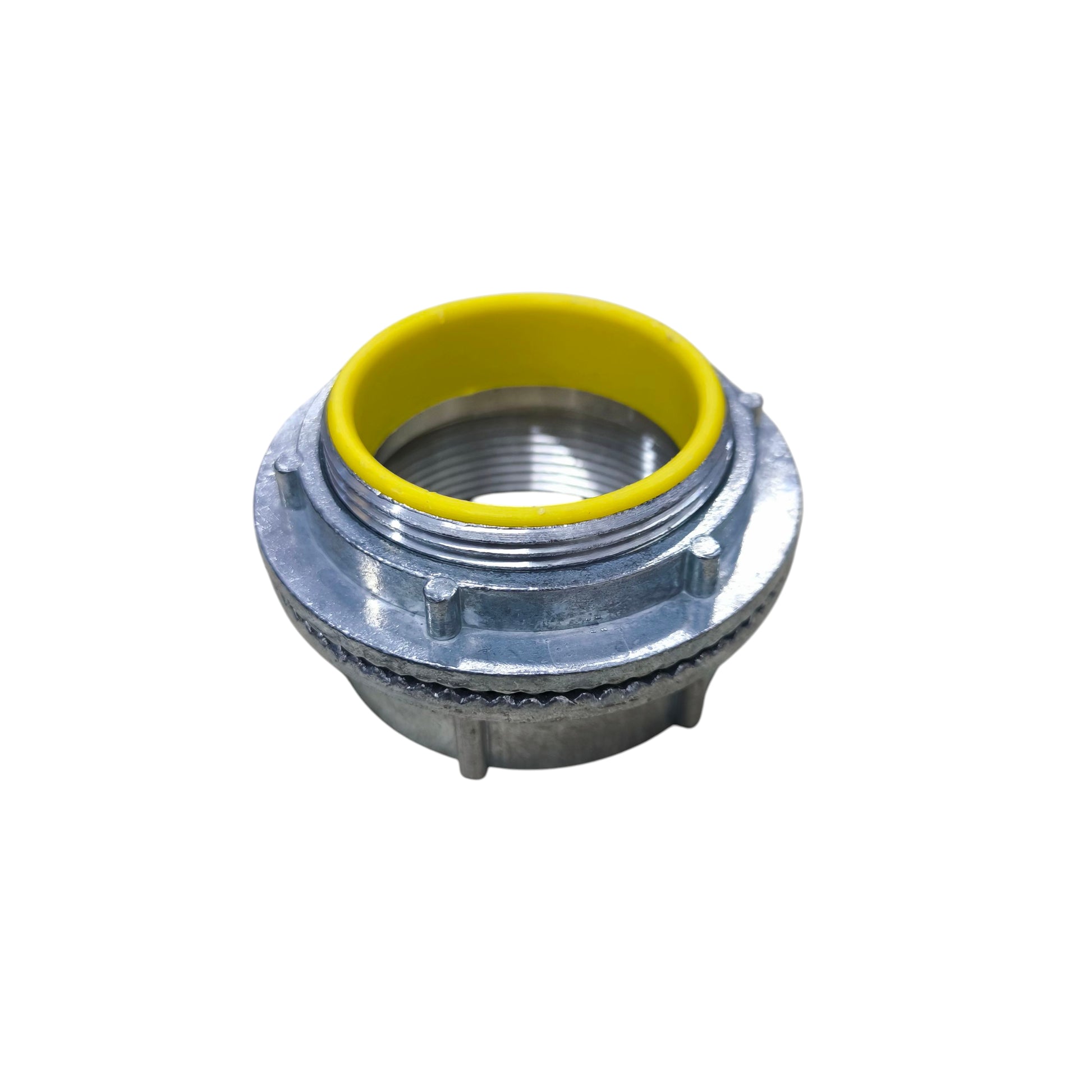 Galvanized conduit fitting with yellow rubber seal 2 Inch Water Tight Hub 58mm for pipes