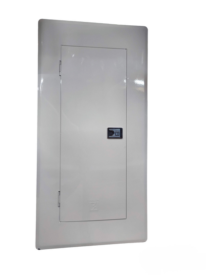 Koten 14 Branches Panel Board 150A 2P Main white metal electrical panel board with hinged door and latch