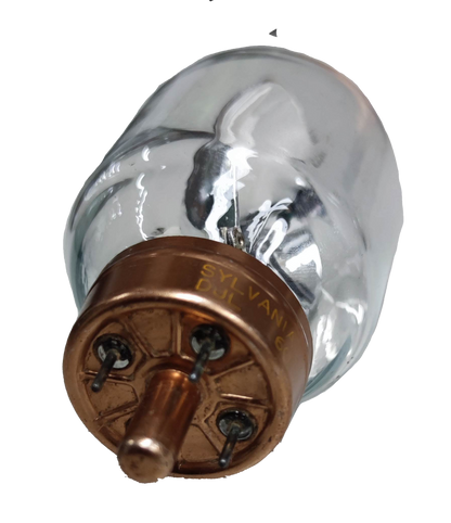 Sylvania incandescent bulb 150W 120V Projector Lamp 4 Pins with clear glass and copper base