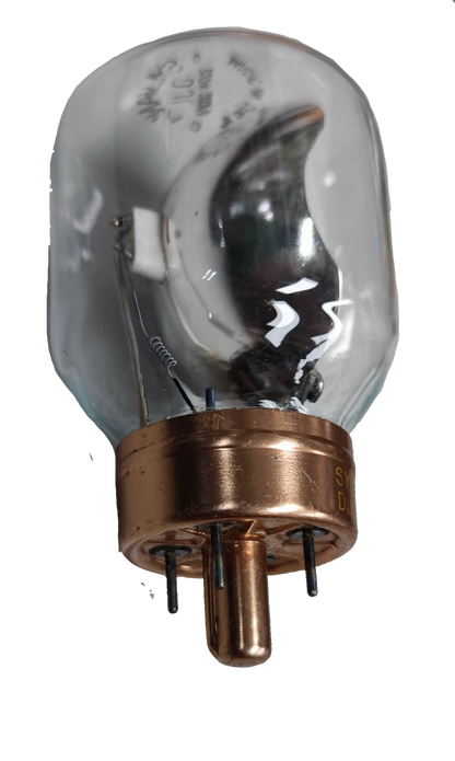 Sylvania incandescent bulb 150W 120V projector lamp 4 pins with clear glass and copper base